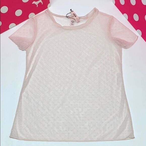 🔥 VICTORIA SECRET TOP See-through sz Xs New - Picture 6 of 7